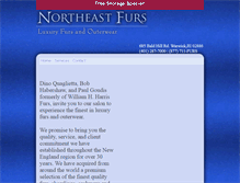 Tablet Screenshot of northeastfurs.com